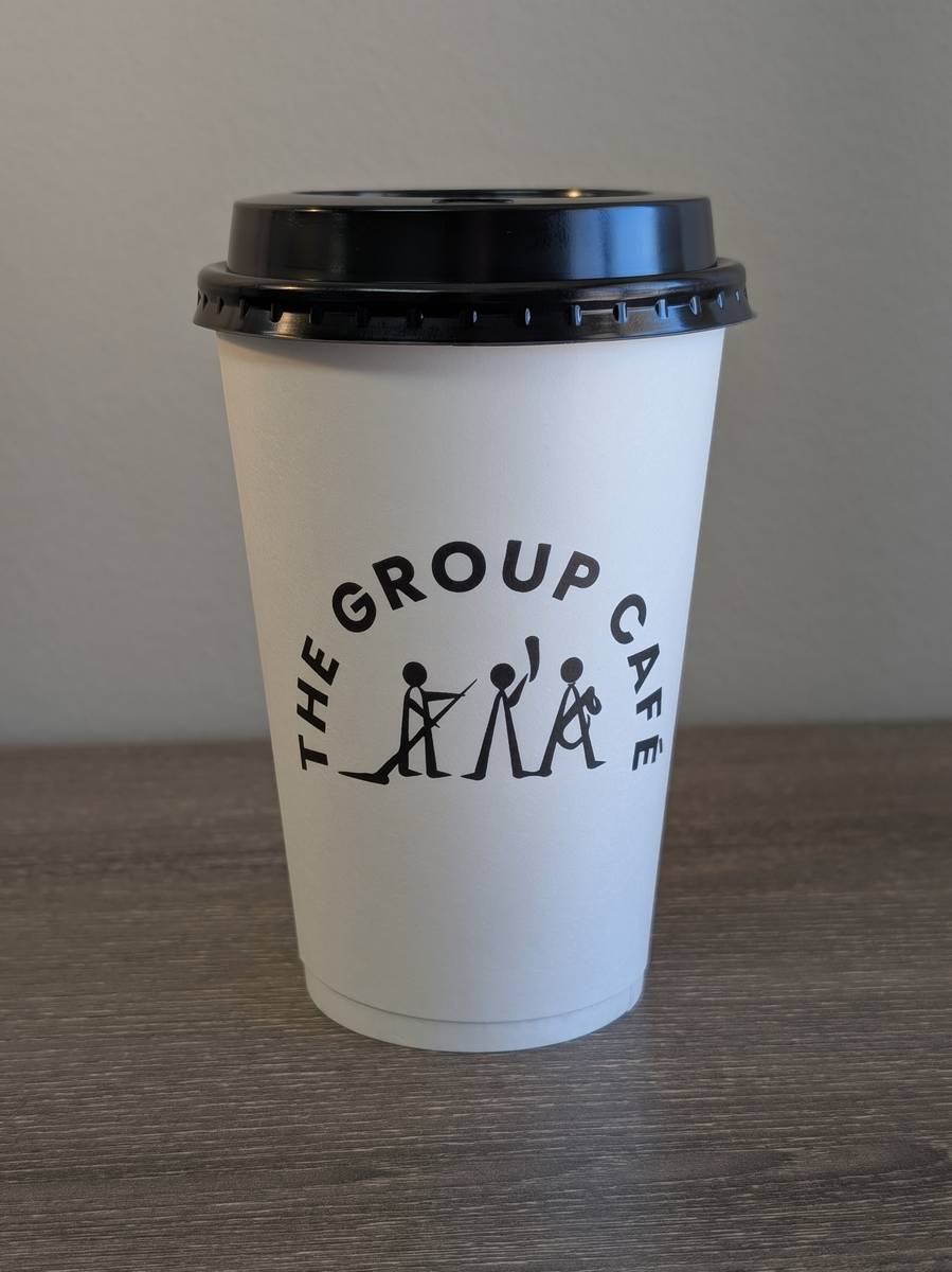 The Group Café Cups 16 oz Disposable Coffee Cups (1 dozen) 2 The Group Cafe Cup